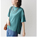 * オーガニックコットン スリット スリーブ フレア TEE ◇