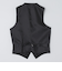 SHIPS: LORO PIANA FABRIC オーストラリス 無地 ベスト