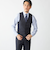 SHIPS: LORO PIANA FABRIC オーストラリス 無地 ベスト