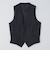 SHIPS: LORO PIANA FABRIC オーストラリス 無地 ベスト