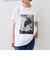 SHIPS any: The Saturday Evening Post プリント Tシャツ◇