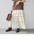 〈手洗い可能〉ランダム ティアード Iライン スカート◇