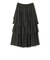 〈手洗い可能〉ランダム ティアード Iライン スカート◇