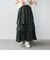 〈手洗い可能〉ランダム ティアード Iライン スカート◇