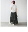 〈手洗い可能〉ランダム ティアード Iライン スカート◇