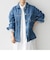 SHIPS any:〈洗濯機可能〉デニム ジャケット 23AW［SHIPS any DENIM］