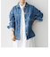 SHIPS any:〈洗濯機可能〉デニム ジャケット 23AW［SHIPS any DENIM］
