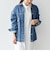 SHIPS any:〈洗濯機可能〉デニム ジャケット 23AW［SHIPS any DENIM］