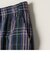 quaranciel:〈洗濯機可能〉チェック タフタ スカート