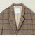 quaranciel: INTESPRA ツイード チェック オーバーサイズ ジャケット