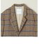 quaranciel: INTESPRA ツイード チェック オーバーサイズ ジャケット