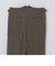 Fumiya Hirano THE TROUSERS: SavileRow ウール ツイード パンツ