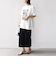 【SHIPS別注】81BRANCA:5分袖 ロゴ TEE 24SS