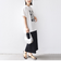 【SHIPS別注】81BRANCA:5分袖 ロゴ TEE 24SS