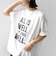 【SHIPS別注】81BRANCA:5分袖 ロゴ TEE 24SS
