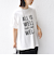 【SHIPS別注】81BRANCA:5分袖 ロゴ TEE 24SS