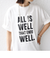 【SHIPS別注】81BRANCA:5分袖 ロゴ TEE 24SS