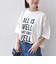 【SHIPS別注】81BRANCA:5分袖 ロゴ TEE 24SS