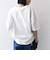 【SHIPS別注】81BRANCA:5分袖 ロゴ TEE 24SS