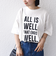 【SHIPS別注】81BRANCA:5分袖 ロゴ TEE 24SS
