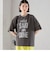 【SHIPS別注】81BRANCA:5分袖 ロゴ TEE 24SS