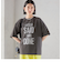 【SHIPS別注】81BRANCA:5分袖 ロゴ TEE 24SS