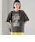 【SHIPS別注】81BRANCA:5分袖 ロゴ TEE 24SS