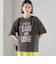 【SHIPS別注】81BRANCA:5分袖 ロゴ TEE 24SS