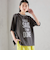 【SHIPS別注】81BRANCA:5分袖 ロゴ TEE 24SS