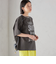 【SHIPS別注】81BRANCA:5分袖 ロゴ TEE 24SS