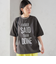 【SHIPS別注】81BRANCA:5分袖 ロゴ TEE 24SS