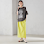 【SHIPS別注】81BRANCA:5分袖 ロゴ TEE 24SS