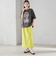 【SHIPS別注】81BRANCA:5分袖 ロゴ TEE 24SS