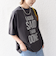 【SHIPS別注】81BRANCA:5分袖 ロゴ TEE 24SS
