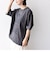 【SHIPS別注】81BRANCA:5分袖 ロゴ TEE 24SS
