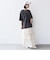 【SHIPS別注】81BRANCA:5分袖 ロゴ TEE 24SS