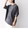 【SHIPS別注】81BRANCA:5分袖 ロゴ TEE 24SS