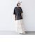 【SHIPS別注】81BRANCA:5分袖 ロゴ TEE 24SS