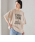 【SHIPS別注】81BRANCA:5分袖 ロゴ TEE 24SS