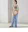 【SHIPS別注】81BRANCA:5分袖 ロゴ TEE 24SS