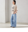 【SHIPS別注】81BRANCA:5分袖 ロゴ TEE 24SS