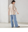 【SHIPS別注】81BRANCA:5分袖 ロゴ TEE 24SS