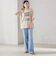 【SHIPS別注】81BRANCA:5分袖 ロゴ TEE 24SS