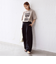 【SHIPS別注】81BRANCA:5分袖 ロゴ TEE 24SS