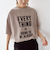 【SHIPS別注】81BRANCA:5分袖 ロゴ TEE 24SS