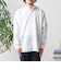 SHIPS any: ストライプ / ソリッド リラックス バンドカラー シャツ 25AW◇