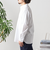 SHIPS any: ストライプ / ソリッド リラックス バンドカラー シャツ 25AW◇