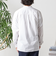 SHIPS any: ストライプ / ソリッド リラックス バンドカラー シャツ 25AW◇