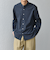 SHIPS any: ストライプ / ソリッド リラックス バンドカラー シャツ 25AW◇