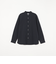 SHIPS any: ストライプ / ソリッド リラックス バンドカラー シャツ 25AW◇